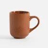 Kubek ceramiczny brązowy PAPILAR 310 ml