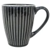 Kubek ceramiczny ciemnoszary RALPH 345 ml