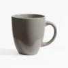 Kubek ceramiczny jasnoszary 310 ml