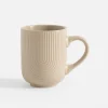Kubek ceramiczny kremowy PAPILAR 310 ml