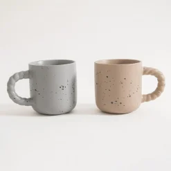 Kubek ceramiczny szary 520 ml