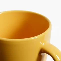 Kubek ceramiczny żółty 310 ml