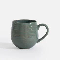 Kubek ceramiczny zielony 470 ml
