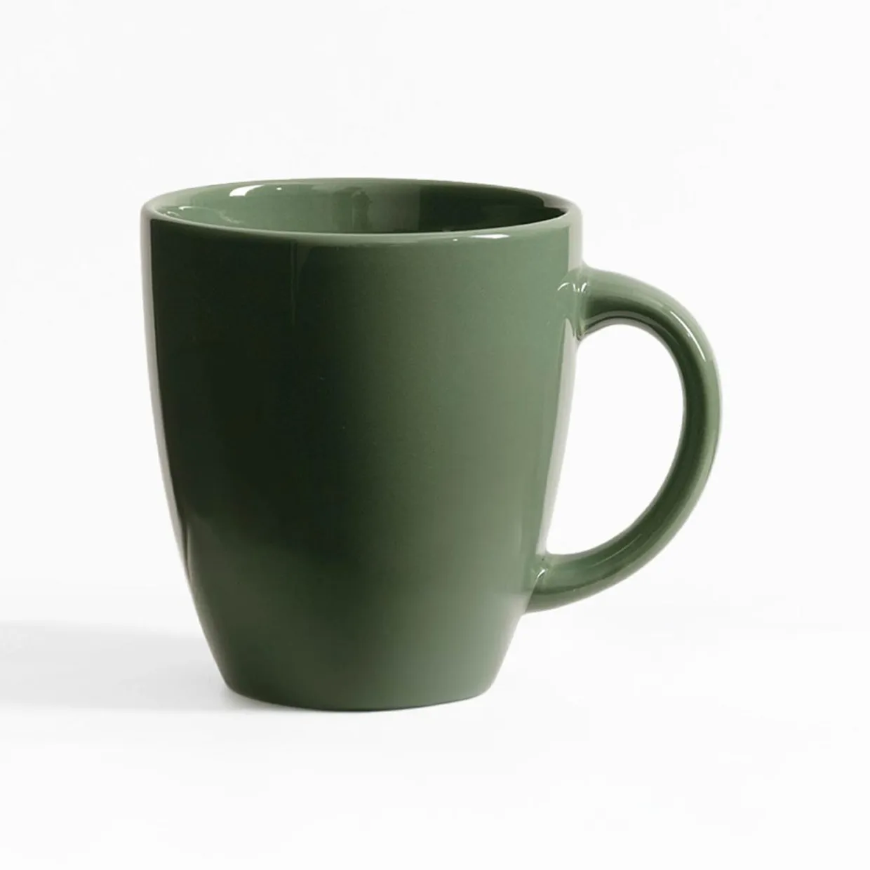 Kubek ceramiczny zielony 310 ml