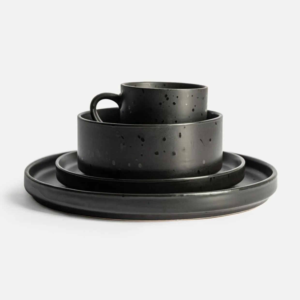 Kubek czarny CARBONO 330 ml