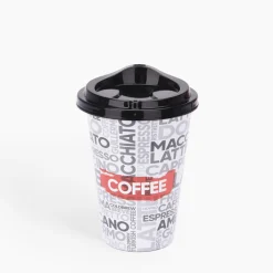 Kubek do kawy z pokrywką 500 ml MIX