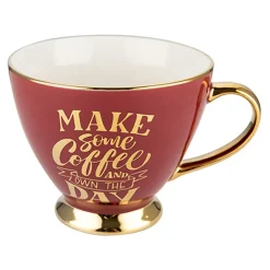 Kubek porcelanowy na nóżce ANGELLO 350 ml MIX