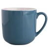 Kubek porcelanowy prosty granatowy URBAN 300 ml