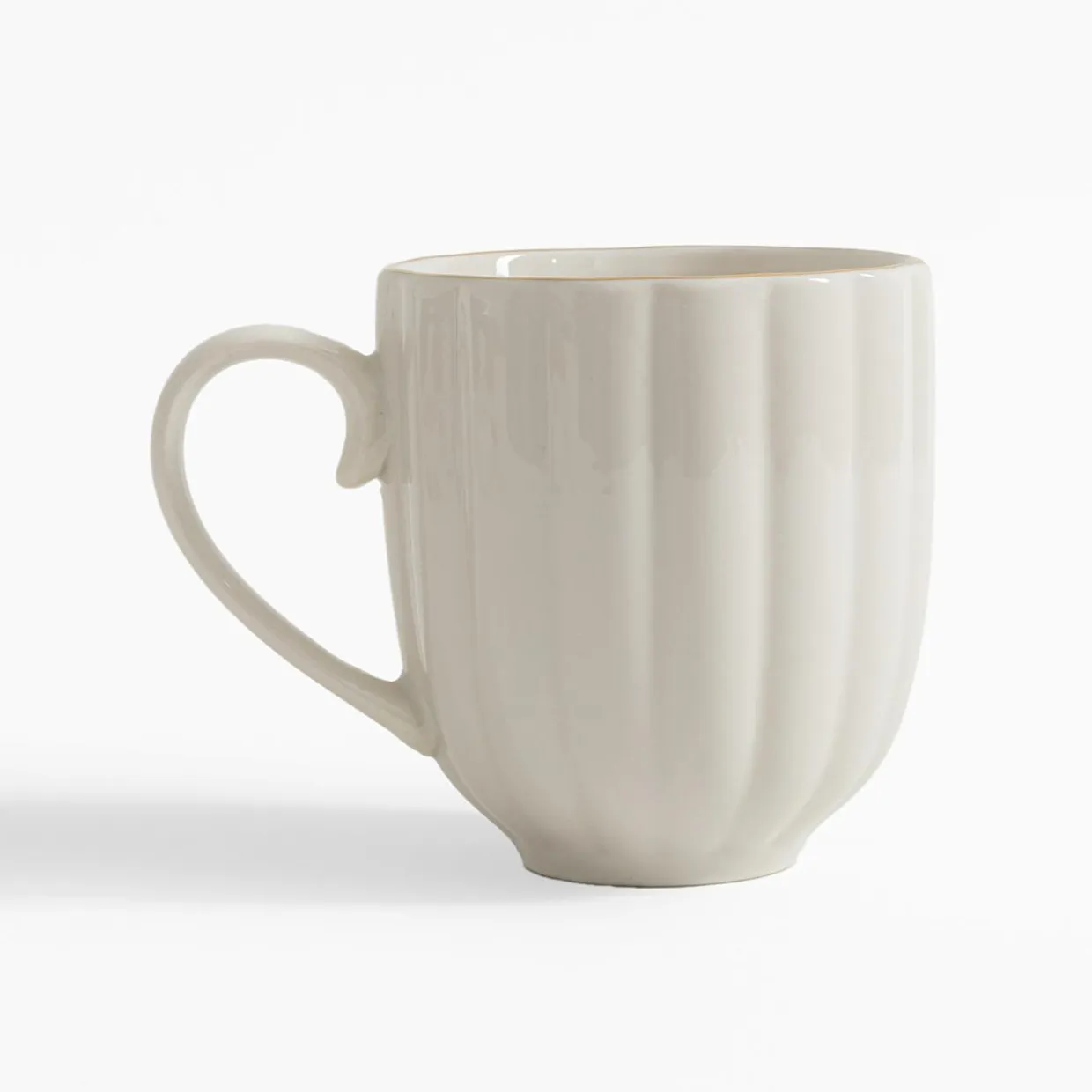 Kubek porcelanowy ZŁOTY RANT 400 ml