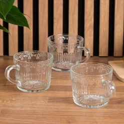Kubek szklany KAREN 450 ml