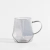 Kubek szklany szary 260 ml