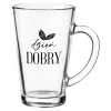 Kubek szklany z uchem IWO 300 ml