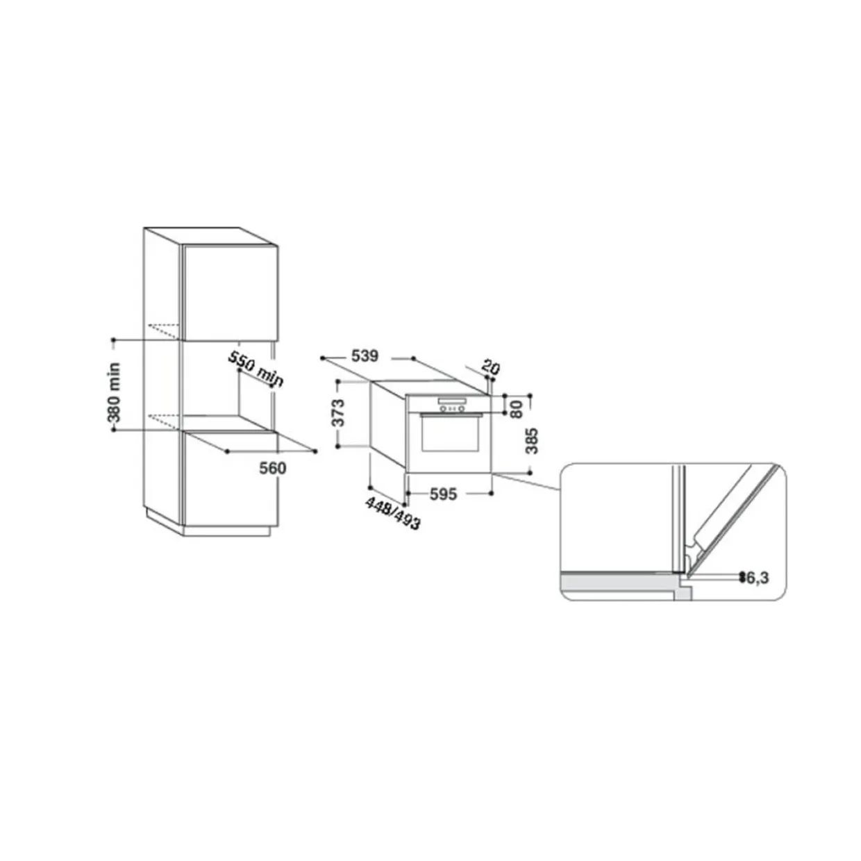 Kuchenka mikrofalowa WHIRLPOOL AMW 730 IX