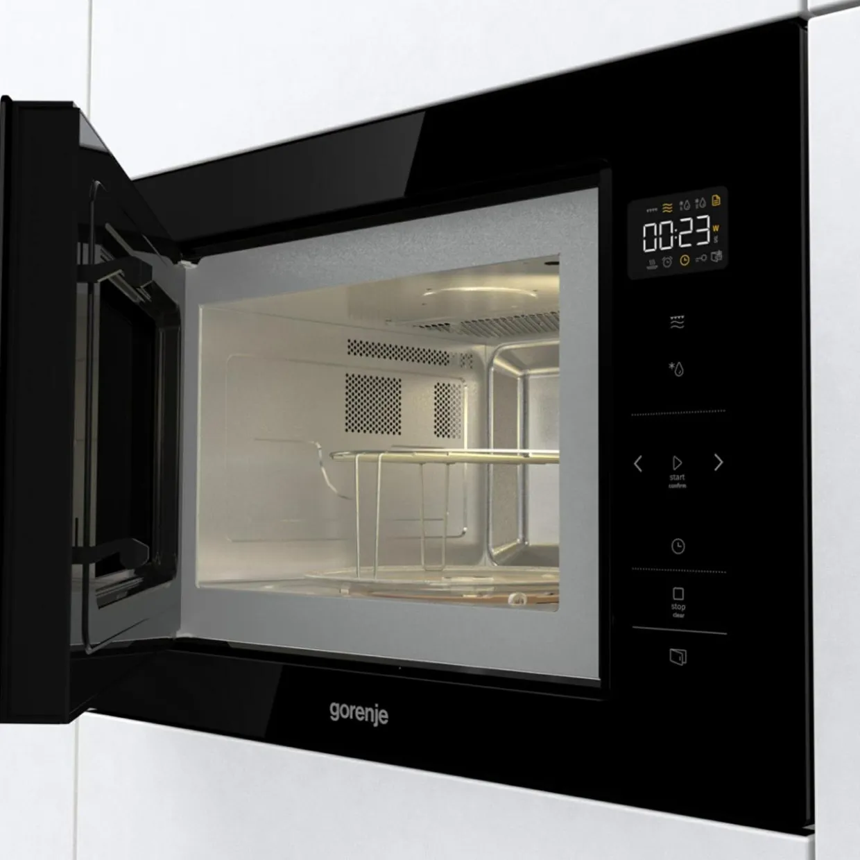 Kuchenka mikrofalowa z grillem GORENJE BM251SG2BG