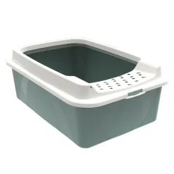 Kuweta dla kota otwarta zielona ECO BONNIE