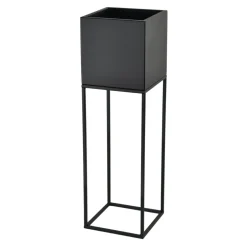 Kwietnik metalowy czarny LORIENTS 67 cm
