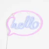 Lampa dekoracyjna LED NEON HELLO