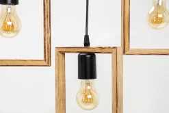 Lampa drewniana wisząca listwa ATRIA 3