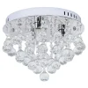 Lampa glamour z wiszącymi ozdobami