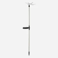 Lampa outdoorowa solarna LED IP44 srebrna WAŻKA