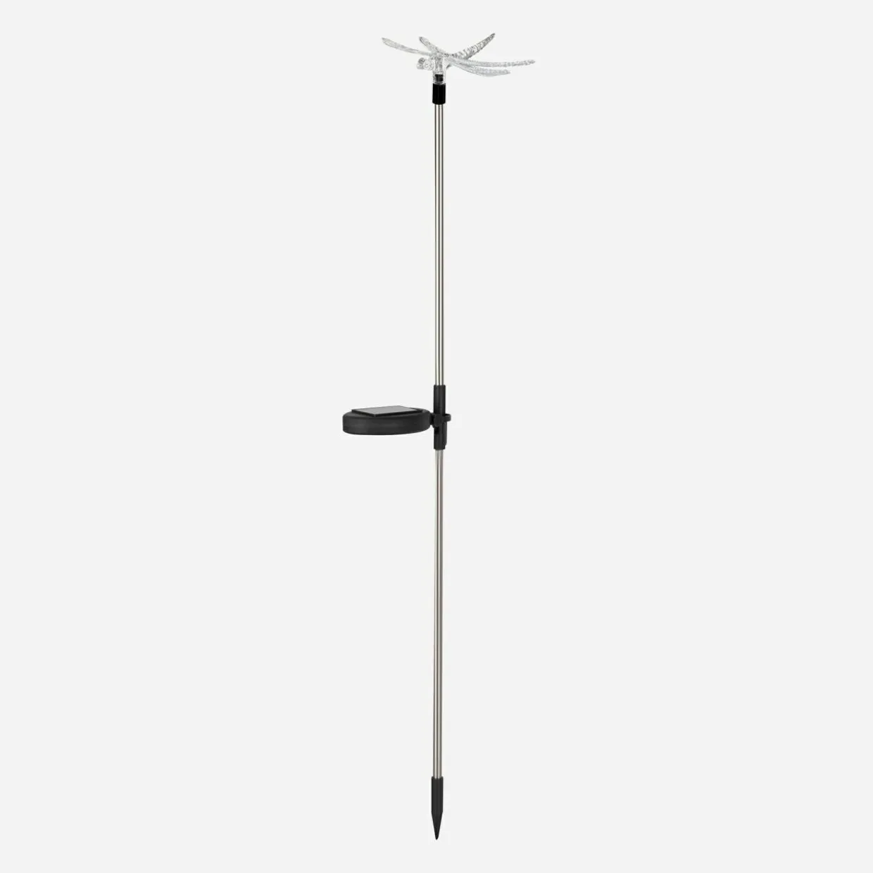 Lampa outdoorowa solarna LED IP44 srebrna WAŻKA