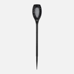 Lampa outdoorowa solarna IP44 czarna 50 cm