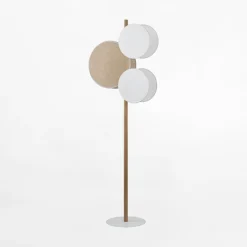 Lampa podłogowa boho abażur PULSE