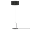 Lampa podłogowa czarna LOFT
