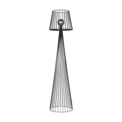 Lampa podłogowa czarna SOUL BLACK