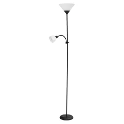 Lampa podłogowa E14 E27 podstawa czarna