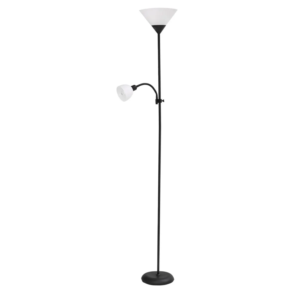 Lampa podłogowa E14 E27 podstawa czarna