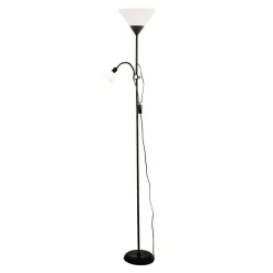 Lampa podłogowa E14 E27 podstawa czarna