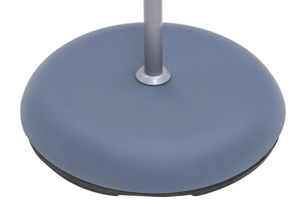 Lampa podłogowa E14 E27 podstawa szara