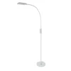 Lampa podłogowa LED biała ze sterowaniem manualnym i na pilota