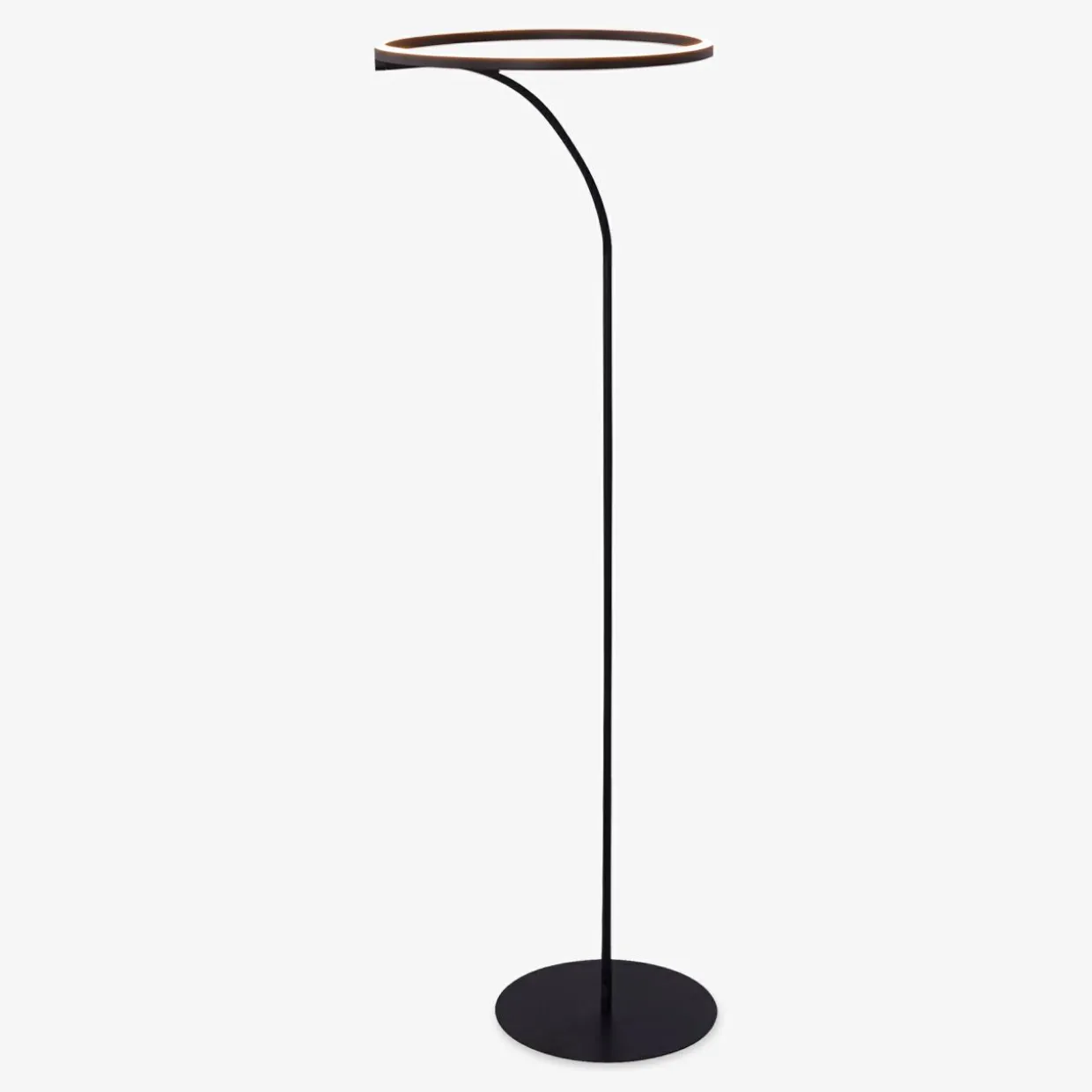 Lampa podłogowa LED czarna CORIT
