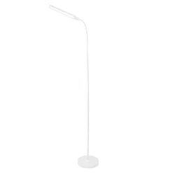 Lampa podłogowa LED minimalistyczna biała