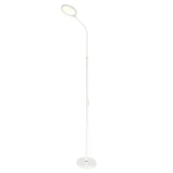 Lampa podłogowa LED nowoczesna biała