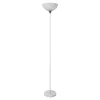 Lampa podłogowa loftowa biało-serbrna SARDA