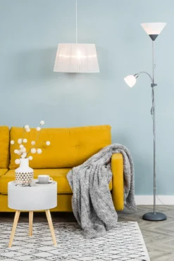 Lampa podłogowa nowoczesna podwójna TWINS