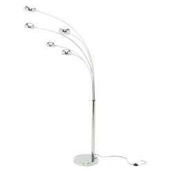 Lampa podłogowa nowoczesna chrom ZODIAC
