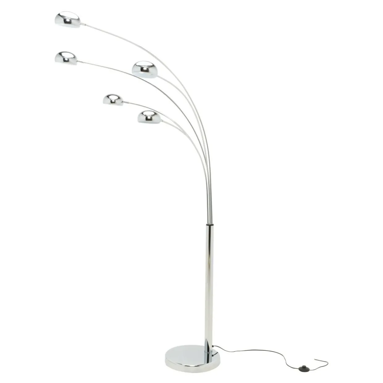 Lampa podłogowa nowoczesna chrom ZODIAC