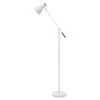 Lampa podłogowa skandynawska biała JOSE