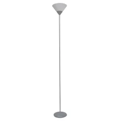 Lampa podłogowa srebrna MOREN