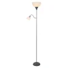 Lampa podłogowa srebrna PESO