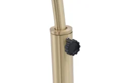 Lampa podłogowa łukowa do salonu złota SOHO
