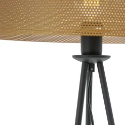 Lampa stojąca do salonu złota GALAXY