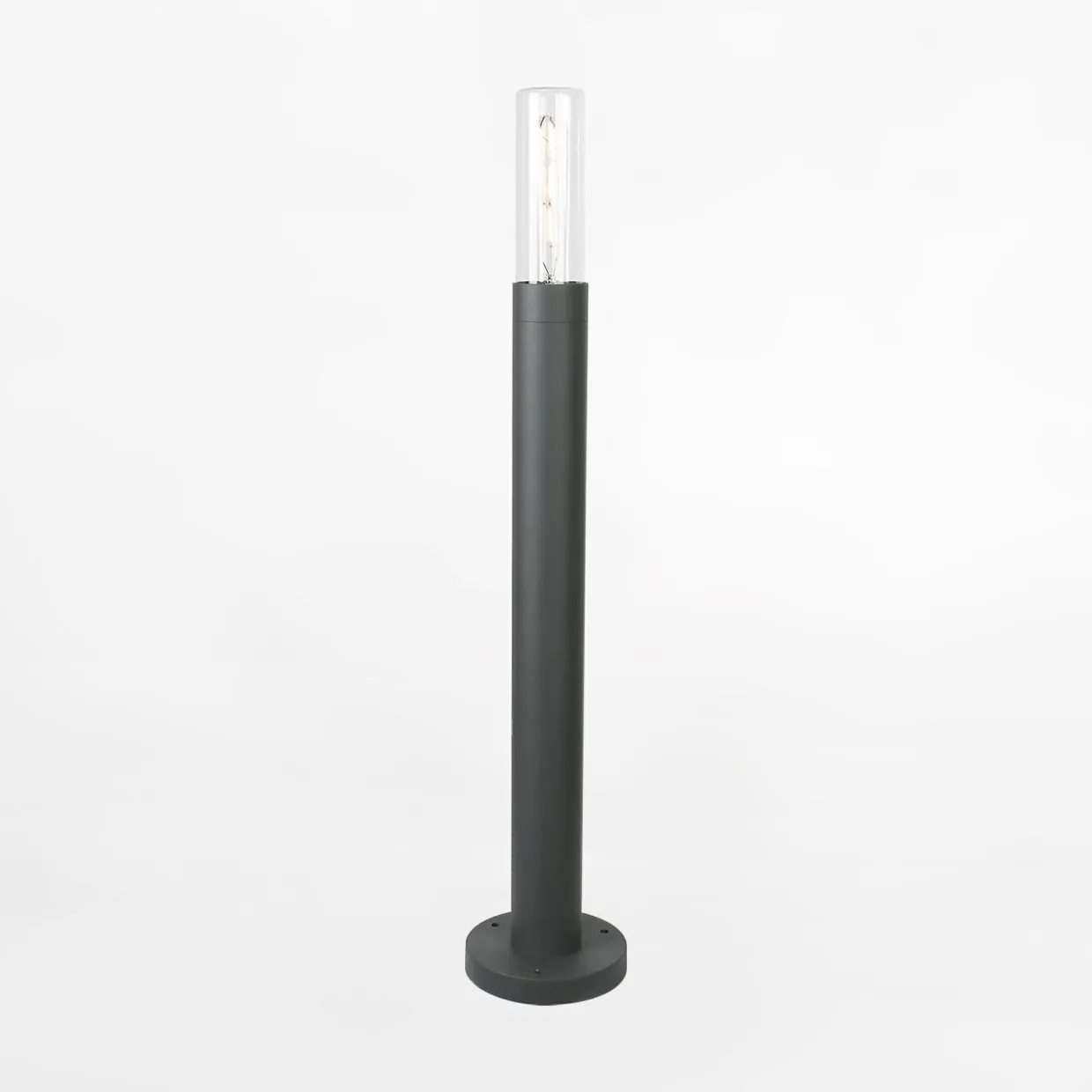 Lampa stojąca outdoorowa IP54 czarna WALLY