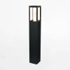 Lampa stojąca outdoorowa LED IP65 czarna URBAN