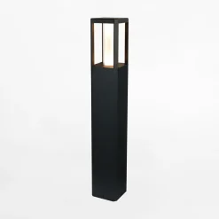 Lampa stojąca outdoorowa LED IP65 czarna URBAN