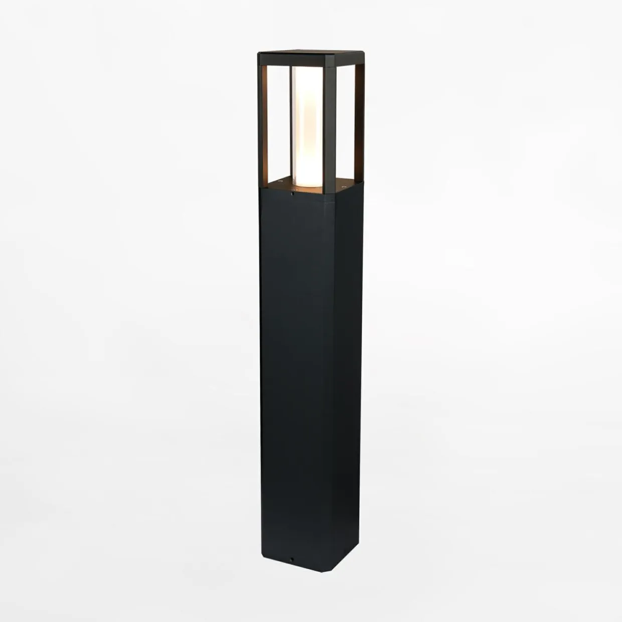 Lampa stojąca outdoorowa LED IP65 czarna URBAN